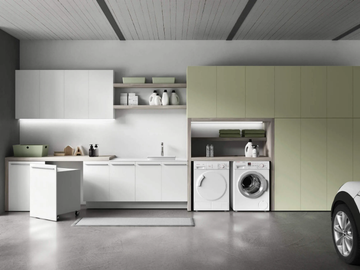 STORE STO01 - Laundry room cabinet for washing machine by Gruppo Geromin - view 2